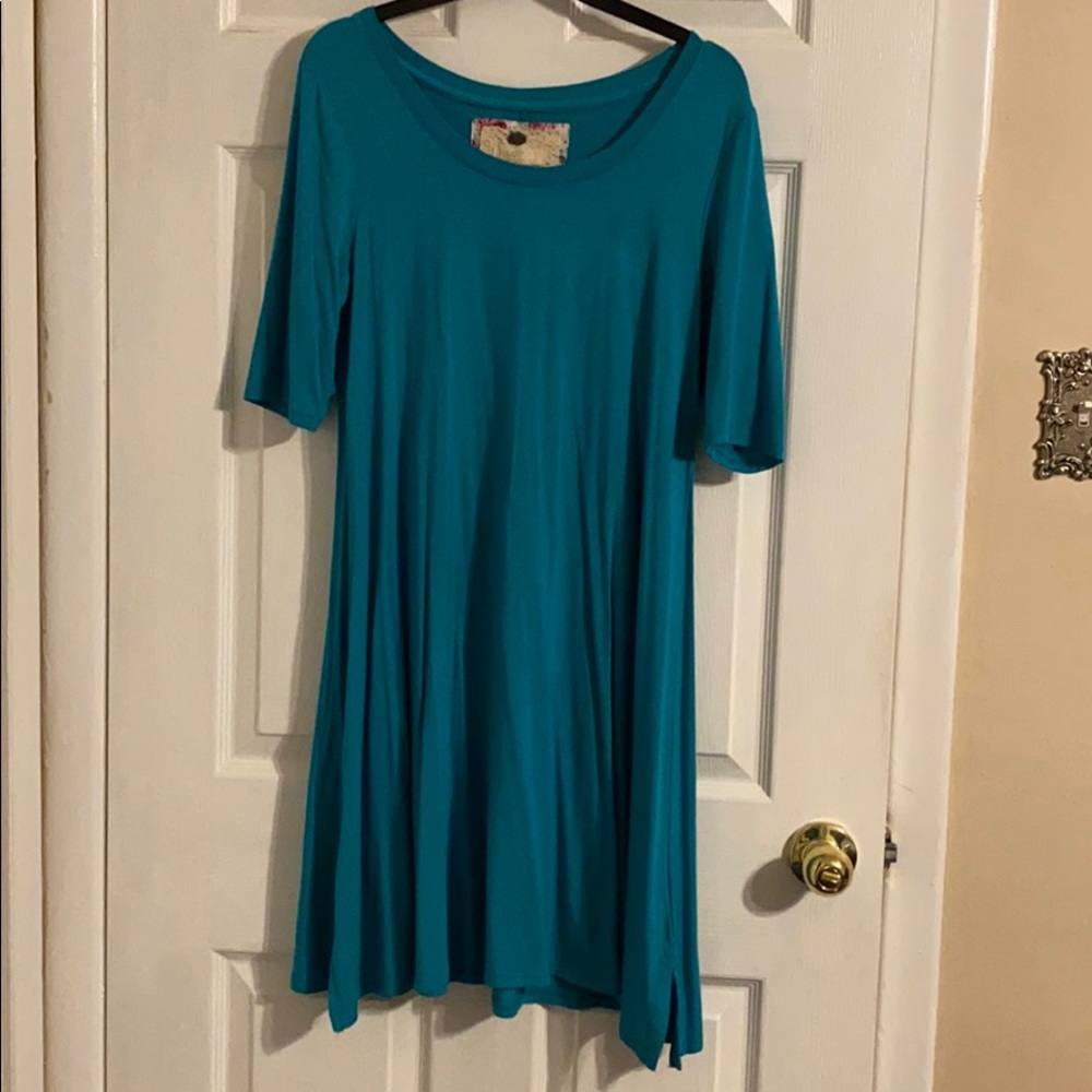 Turquoise Dress